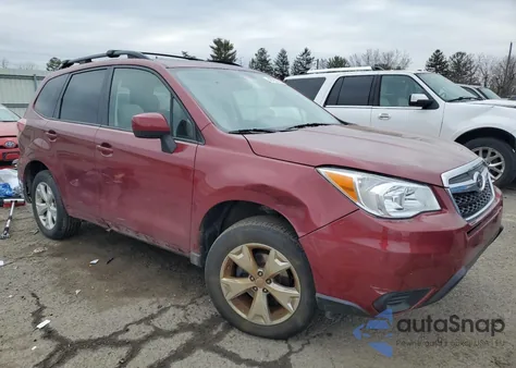 2016 Subaru Forester 2.5I Premium из США, поврежденный, VIN JF2SJADC2GH483696